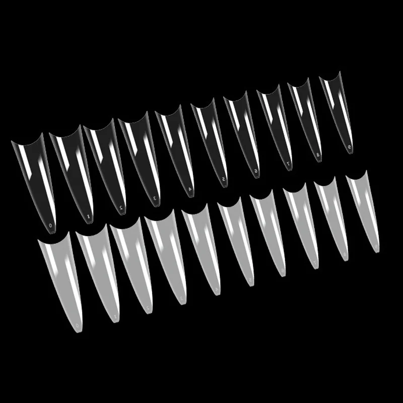 Long Pointed Natural Tips Nail Curve Transparent Salon 500 Pieces Bag Extension Nail Tips, 2 colors
Long Pointed Natural Tips Nail Curve Transparent Salon 500 Pieces Bag Extension Nail Tips, 2 colors