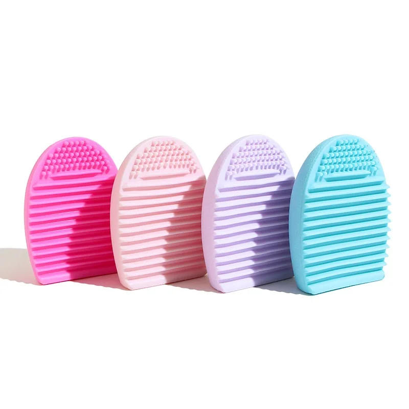 Makeup Brushes Cleaner Silicone Pad Mat Cosmetic Eyebrow Brush Clean Tool Colorful Washing Scrubber Board Brush Cleaning Pad, Optional
Makeup Brushes Cleaner Silicone Pad Mat Cosmetic Eyebrow Brush Clean Tool Colorful Washing Scrubber Board Brush Cleaning Pad, Optional