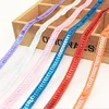 new 12mm colored spangle stretch braid sequin trim for clothes