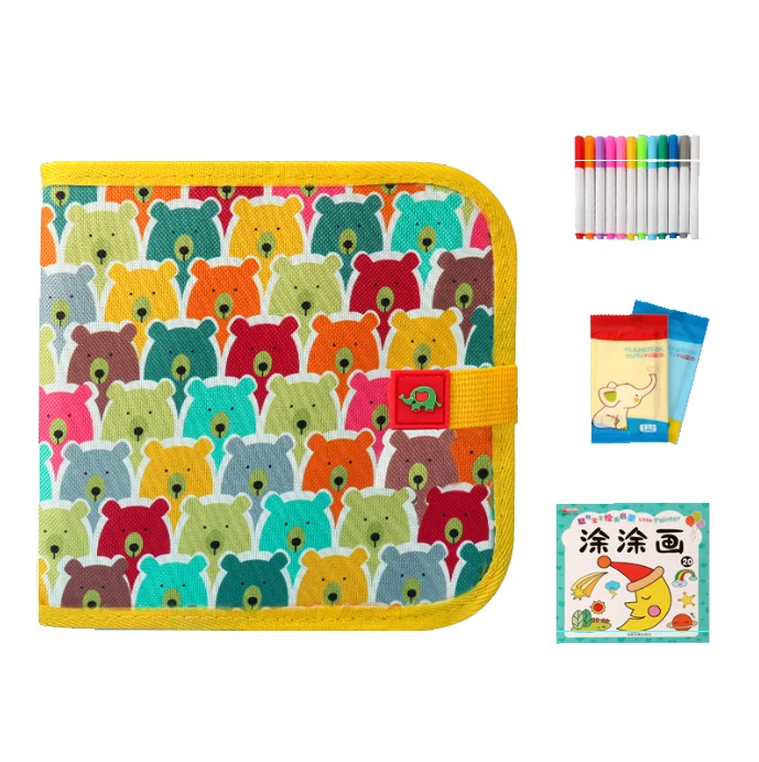 HOT Magic Drawing Board For Kids Painting Educational Toys Erasable Activity Book Set Portable Travel Book
HOT Magic Drawing Board For Kids Painting Educational Toys Erasable Activity Book Set Portable Travel Book