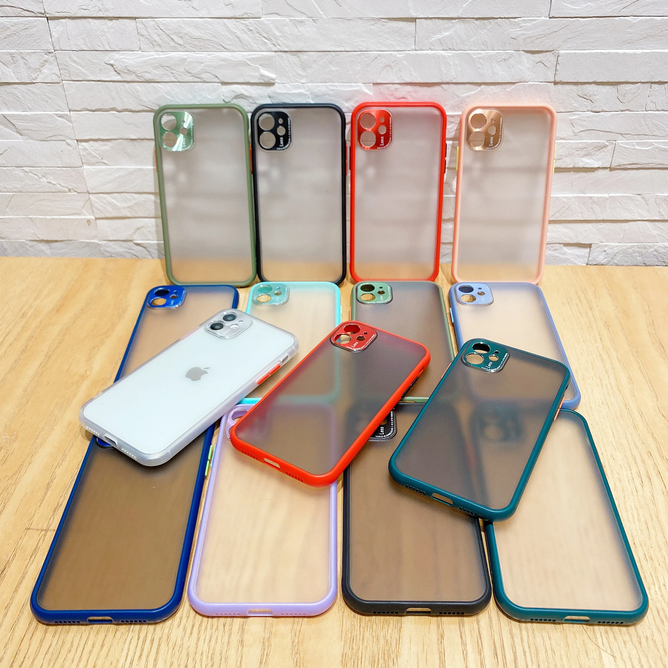 Matte Skin Transparent Soft Phone Case For iPhone 12 Pro Max 11 XS XR 6 7 8 Plus SE 2020 Back Cover With Metal Camera Protection
Matte Skin Transparent Soft Phone Case For iPhone 12 Pro Max 11 XS XR 6 7 8 Plus SE 2020 Back Cover With Metal Camera Protection