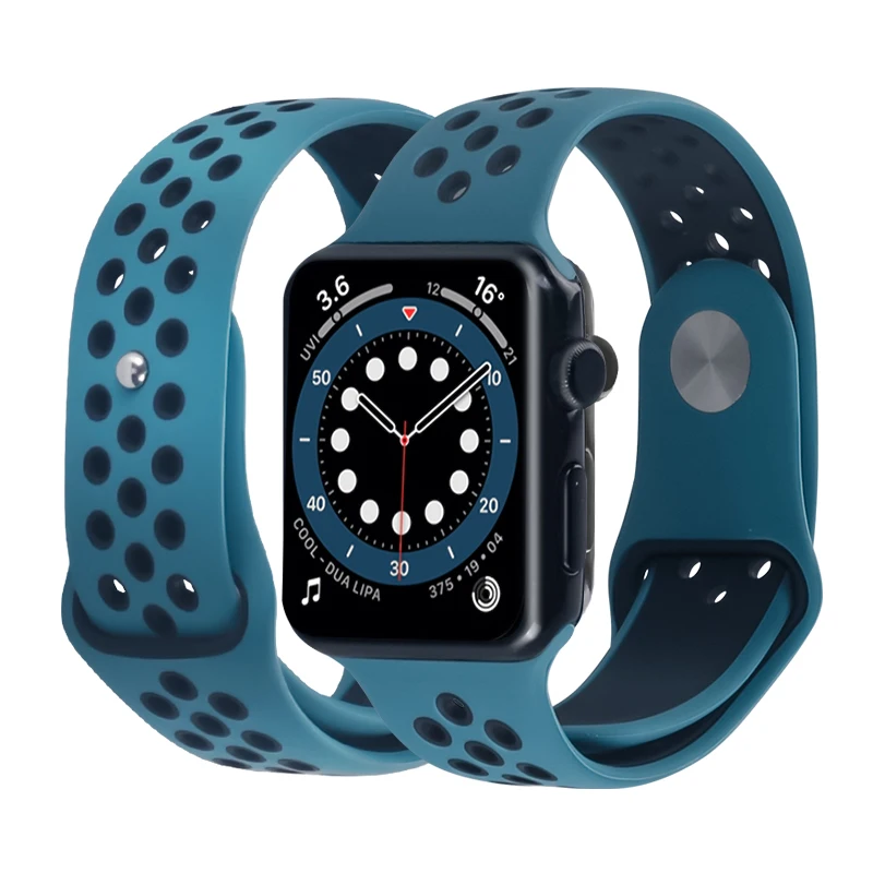series 7 6 5 4 3 SE Strap Men Resistant Designer I Watch Bands 40 41 44 45Mm For Apple Watch Band Silicone
series 7 6 5 4 3 SE Strap Men Resistant Designer I Watch Bands 40 41 44 45Mm For Apple Watch Band Silicone