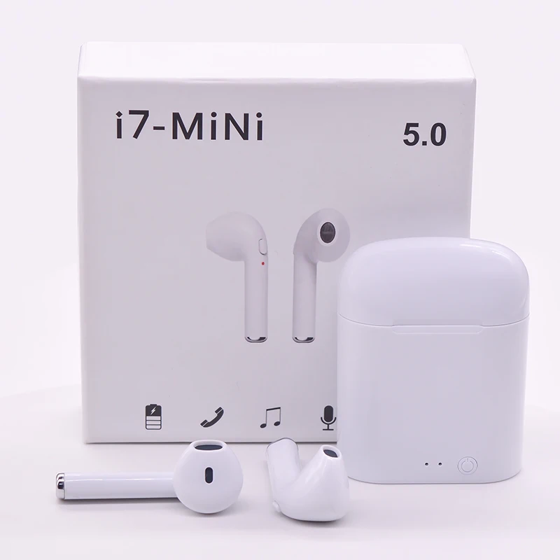 The smallest stereo earbuds i7 mini earphone blutooth for iphone - ANKUX.COM