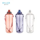 Bottles 2l Bottle 1 Gallon 4l 2000ml 2l Large Capacity Portable Plastic Sports Gym Gallon Water Bottles