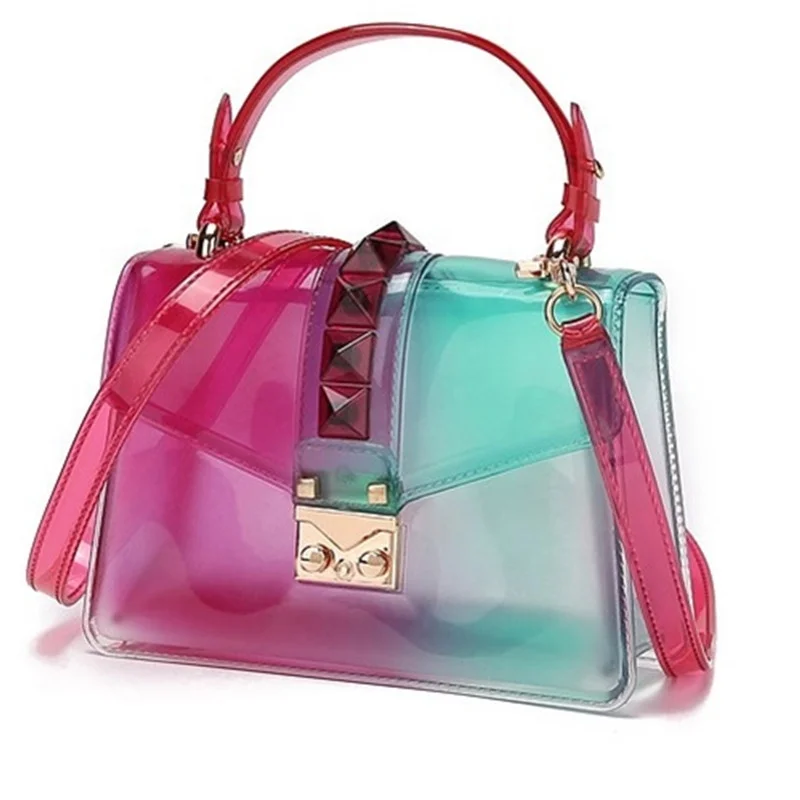 Amazon best selling clear color purses transparent jelly crossbody bag handbags, 6 colors
Amazon best selling clear color purses transparent jelly crossbody bag handbags, 6 colors