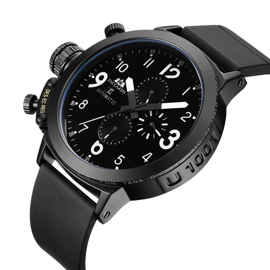 paulareis New Full automatic mechanical multi-functional belt men's Watch mechanical watch automatic
paulareis New Full automatic mechanical multi-functional belt men's Watch mechanical watch automatic