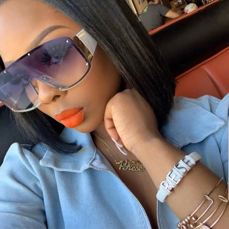 Women Square Oversized Sunglasses Fashion, Sunglasses Fashion UV400, Square Flat Top Thick Plastic Super Dark Gangster Luxury Su
Women Square Oversized Sunglasses Fashion, Sunglasses Fashion UV400, Square Flat Top Thick Plastic Super Dark Gangster Luxury Su
