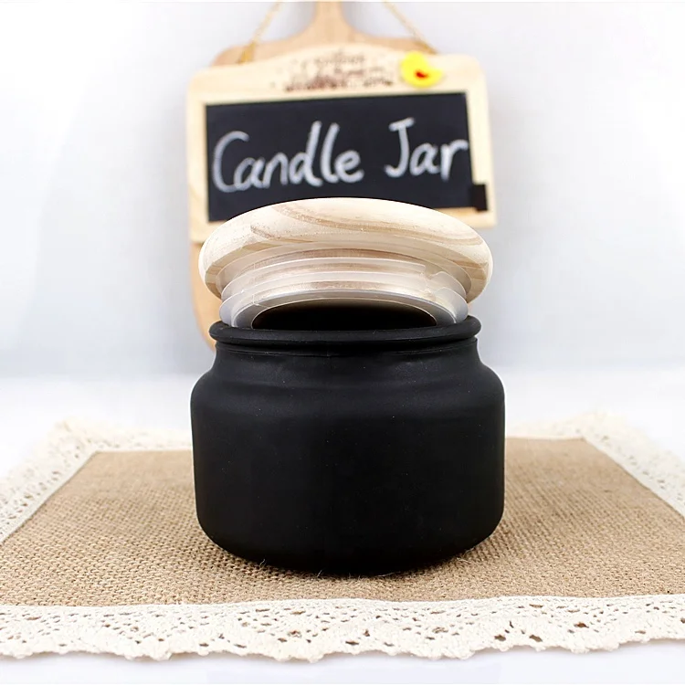 Hot selling matte black glass candle holder candle container glass jars for candle making 300ml, Clear transparent
Hot selling matte black glass candle holder candle container glass jars for candle making 300ml, Clear transparent