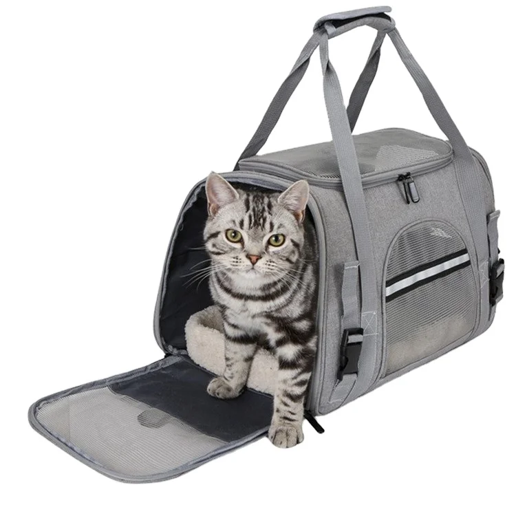 Folding Travel Mesh Breathable Small Animals Dog Cat Pet Carries Tote Bag With Removable Shoulder Strap, Grey
Folding Travel Mesh Breathable Small Animals Dog Cat Pet Carries Tote Bag With Removable Shoulder Strap, Grey