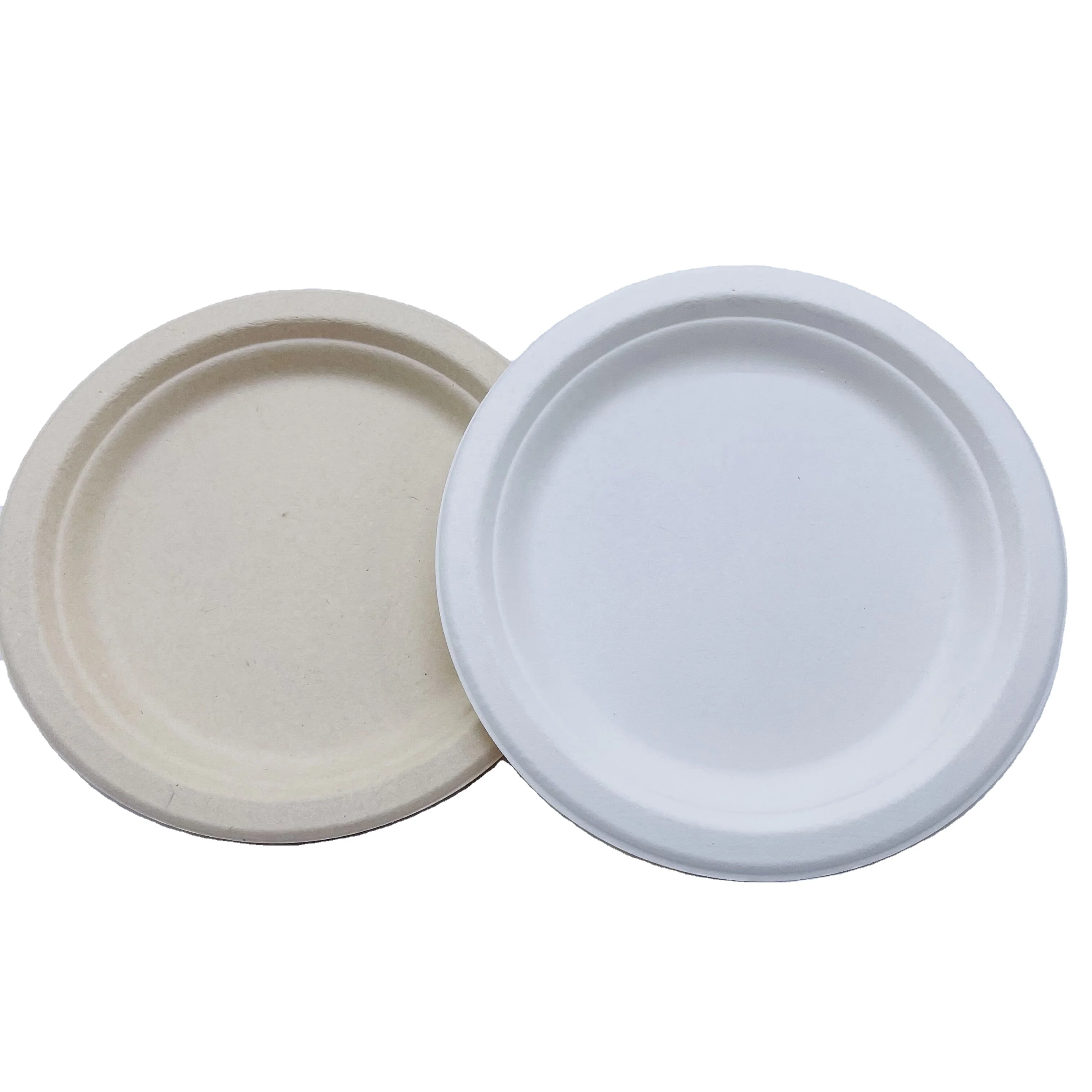 100% Compostable Degradable Disposable Bagasse Paper Plup 6 inch Round Shaped Sugarcane Plate, White or natural
100% Compostable Degradable Disposable Bagasse Paper Plup 6 inch Round Shaped Sugarcane Plate, White or natural
