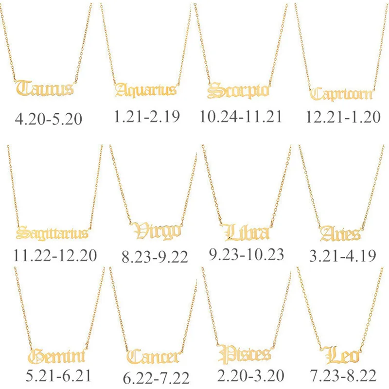 2021 English Letter Stainless Steel Wholesale Custom Pendant Chain Woman Gold Plated Necklace Jewelry, Picture shows
2021 English Letter Stainless Steel Wholesale Custom Pendant Chain Woman Gold Plated Necklace Jewelry, Picture shows