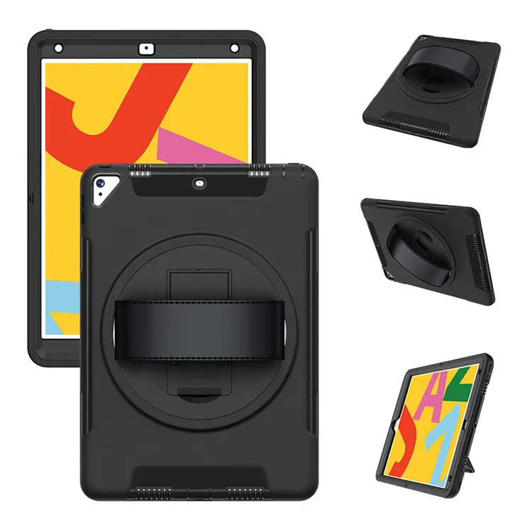 Hot Selling Business Hand Strap Kickstand Heavy Shockproof Defender Officeworks Tablet Cover For iPad 10.2 2020 Case
Hot Selling Business Hand Strap Kickstand Heavy Shockproof Defender Officeworks Tablet Cover For iPad 10.2 2020 Case