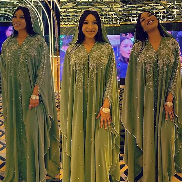H & D New African Lace Dresses For Women Dashiki Loose African Dress With Beaded Embroidery Long Dress
H & D New African Lace Dresses For Women Dashiki Loose African Dress With Beaded Embroidery Long Dress