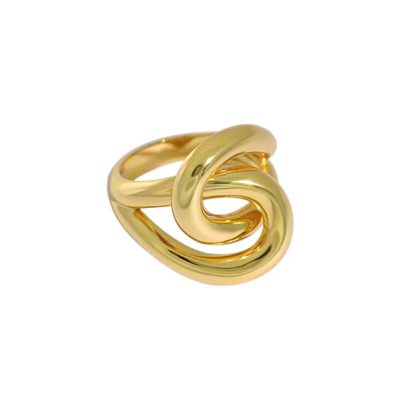 VIANRLA 925 sterling silver 18k gold plated cross winding custom fashion simple rings
VIANRLA 925 sterling silver 18k gold plated cross winding custom fashion simple rings