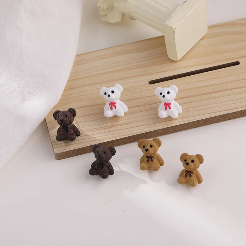 JuHu S925 Silver Needle Korean Personalized Cute Three-dimensional Bear Earrings, White silver needle, yellow silver needle, brown silver needle
JuHu S925 Silver Needle Korean Personalized Cute Three-dimensional Bear Earrings, White silver needle, yellow silver needle, brown silver needle