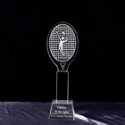 MH-J028 New design sports trophy crystal with clear base