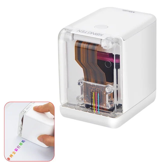 Mbrush Handheld Printer Portable Mini Inkjet Printer Color Barcode 1200dpi With Ink Cartridge App For Customized Text, White
Mbrush Handheld Printer Portable Mini Inkjet Printer Color Barcode 1200dpi With Ink Cartridge App For Customized Text, White