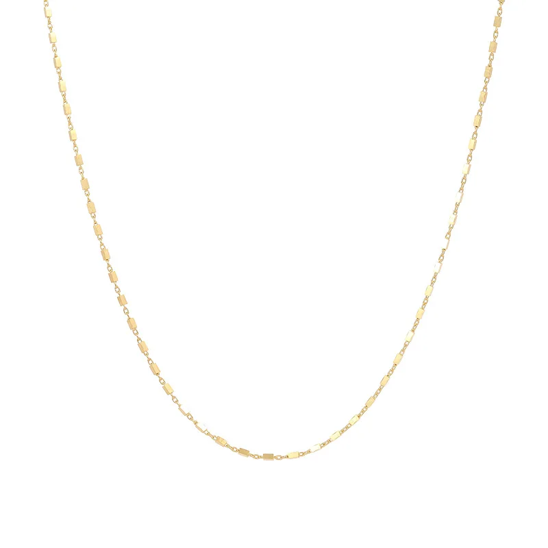 minimalist jewelry 925 sterling silver little square small cube shape gold plated necklace chain for women
minimalist jewelry 925 sterling silver little square small cube shape gold plated necklace chain for women