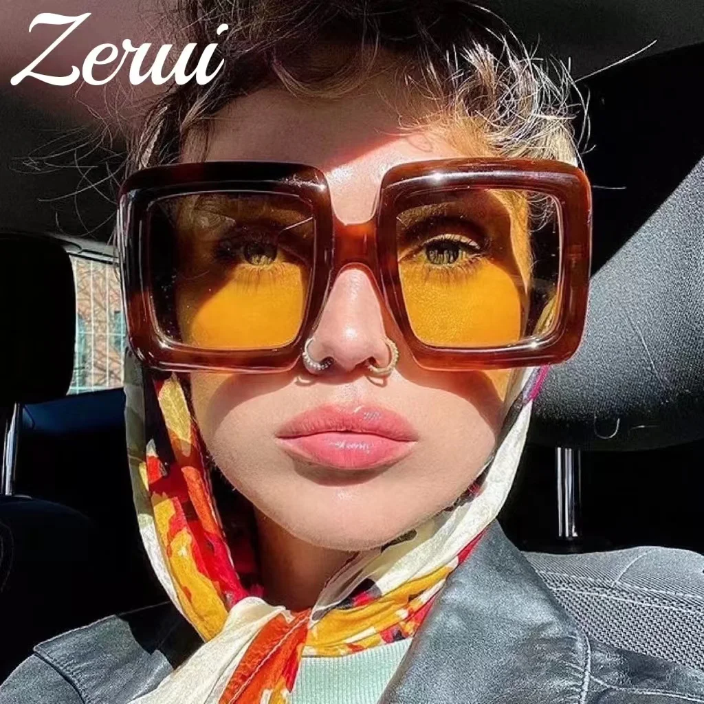 2022 New Fashion Oversized Square Sunglasses For Women Black Brown Elegant Gradient Sun Glasses Female UV400 Eyewear Pink Red, Multiple
2022 New Fashion Oversized Square Sunglasses For Women Black Brown Elegant Gradient Sun Glasses Female UV400 Eyewear Pink Red, Multiple