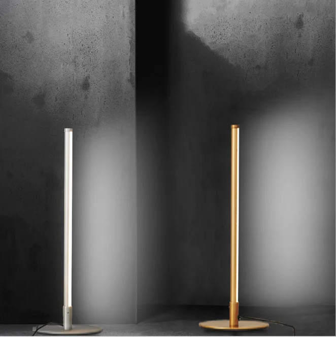 Factory direct sales hotel simple black changing led table lamp