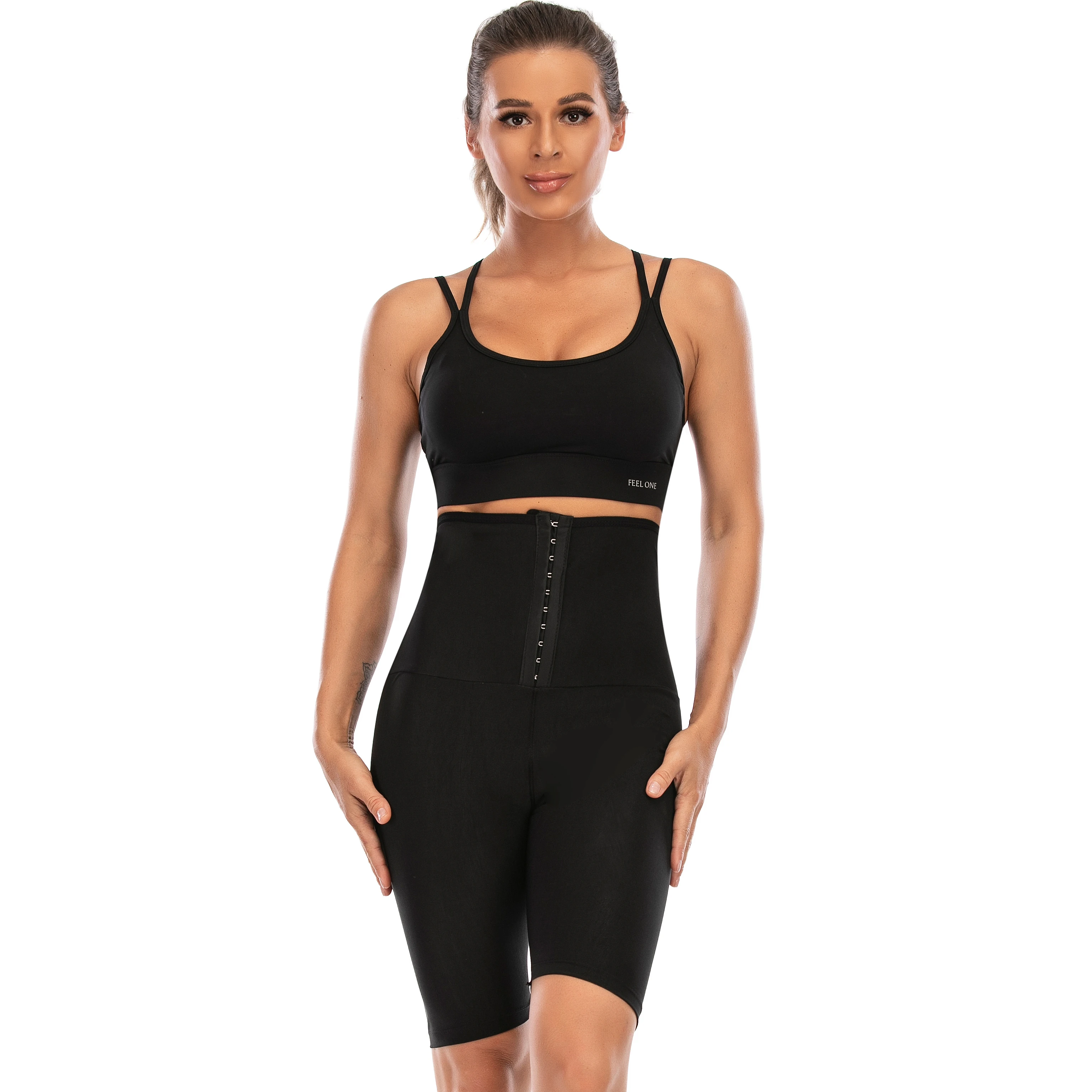 Ladies Leggings High Waist Hip Lift Pants Effective Elastic Belt 1/2 Pants Shorts Women Tight Pantyhose Sports Spandex Wholesale, Black
Ladies Leggings High Waist Hip Lift Pants Effective Elastic Belt 1/2 Pants Shorts Women Tight Pantyhose Sports Spandex Wholesale, Black