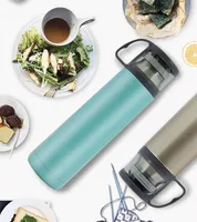 Home Coffee stainless steel water vacuum thermos with silicone sleeve lid handle vacuum cup with storage
Home Coffee stainless steel water vacuum thermos with silicone sleeve lid handle vacuum cup with storage