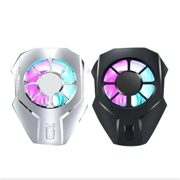 2020 Portable Cooling Fan Game Mobile Phone Cooler Game Heatsink Radiator Stand, Black, white, silver plating
2020 Portable Cooling Fan Game Mobile Phone Cooler Game Heatsink Radiator Stand, Black, white, silver plating