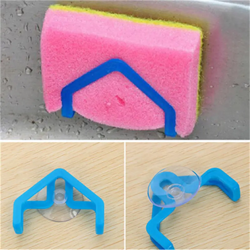 New 1Pc Home Practical Suction Cup Sink Sponge Holder Bathroom Kitchen Gadget Decor Convenient Storage Rack, As pictures
New 1Pc Home Practical Suction Cup Sink Sponge Holder Bathroom Kitchen Gadget Decor Convenient Storage Rack, As pictures