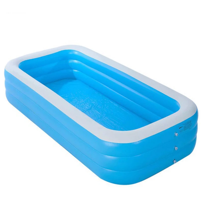 Outdoor Premium Pvc Plastic Thickened Water Pool Family Adult Folding Piscina Inflable Inflatable Swimming Pool For Kids Adult, Blue or customzed
Outdoor Premium Pvc Plastic Thickened Water Pool Family Adult Folding Piscina Inflable Inflatable Swimming Pool For Kids Adult, Blue or customzed