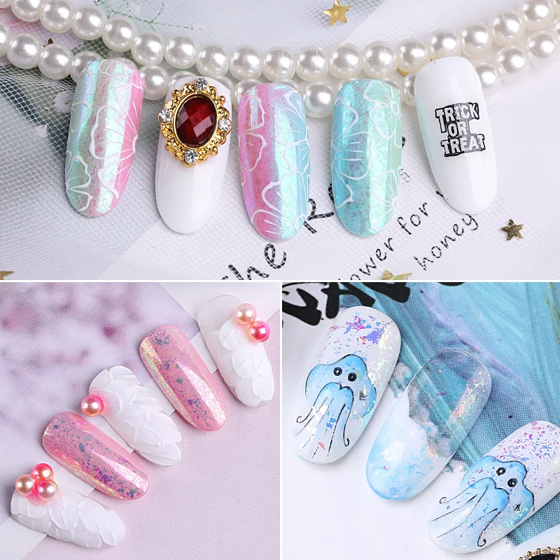 1PC Mirror Firework Glitter Nail Powder Sequins Gold Silver Paillette Irregular Shape Chameleon Nail Art Flake Tip
1PC Mirror Firework Glitter Nail Powder Sequins Gold Silver Paillette Irregular Shape Chameleon Nail Art Flake Tip