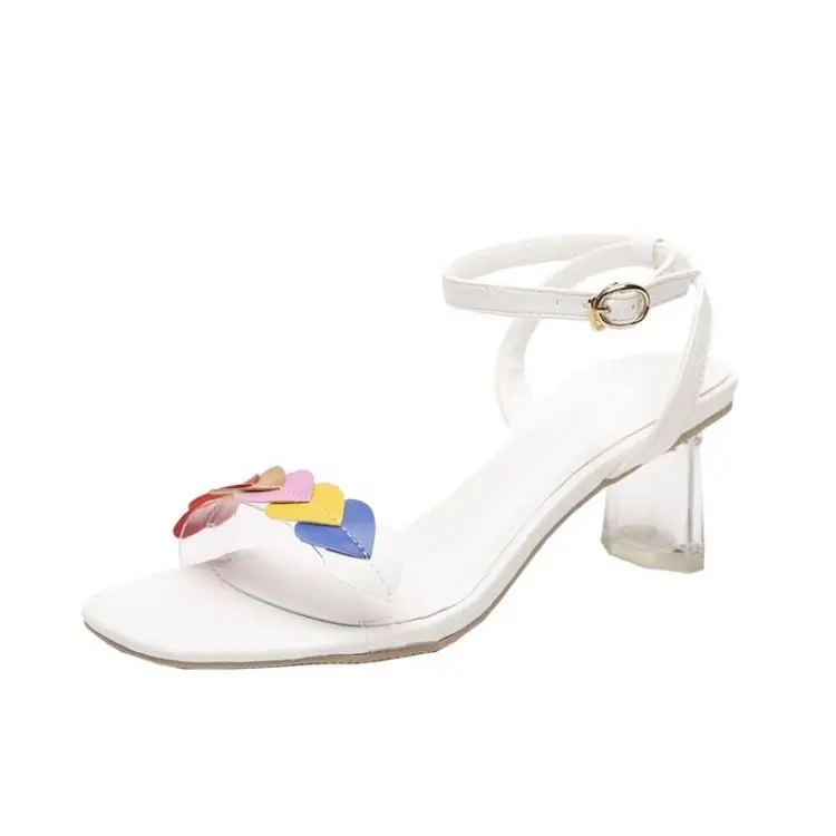 Women Clear PVC Slippers Large Size Chunky Heel Sandals Transparent Heels Bands Open toe Summer Pump Slippers
Women Clear PVC Slippers Large Size Chunky Heel Sandals Transparent Heels Bands Open toe Summer Pump Slippers