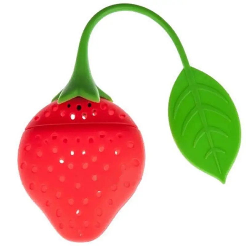 New Wholesale Tea Strainer Silicone Infusers Strawberry Bag Lemon Shaped High Quality Filter Reusable Infuser
New Wholesale Tea Strainer Silicone Infusers Strawberry Bag Lemon Shaped High Quality Filter Reusable Infuser