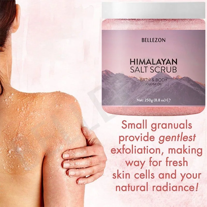 Private Label Himalaya Salt Body Scrub Bath & Spa Whitening natural exfoliating body scrub
Private Label Himalaya Salt Body Scrub Bath & Spa Whitening natural exfoliating body scrub