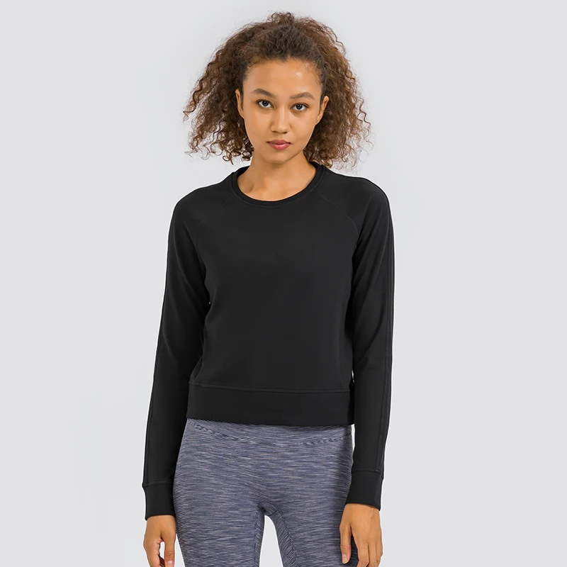Long Sleeve Loose Sweatshirt Hoodies For Women Exercise Fitness Yoga Shirts Round-Neck Sportswear Women
Long Sleeve Loose Sweatshirt Hoodies For Women Exercise Fitness Yoga Shirts Round-Neck Sportswear Women