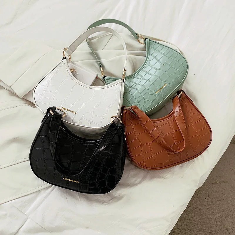 Ladies Hot Stone Pattern Pu Leather Underarm Crossbody Bag Vintage Hand Bags Handbags
Ladies Hot Stone Pattern Pu Leather Underarm Crossbody Bag Vintage Hand Bags Handbags