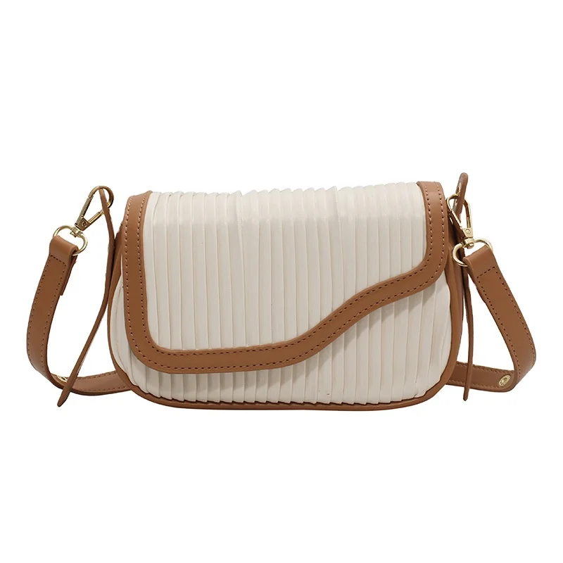 OEM fashion small bag female new trendy single shoulder striped messenger handbag, Customizable
OEM fashion small bag female new trendy single shoulder striped messenger handbag, Customizable