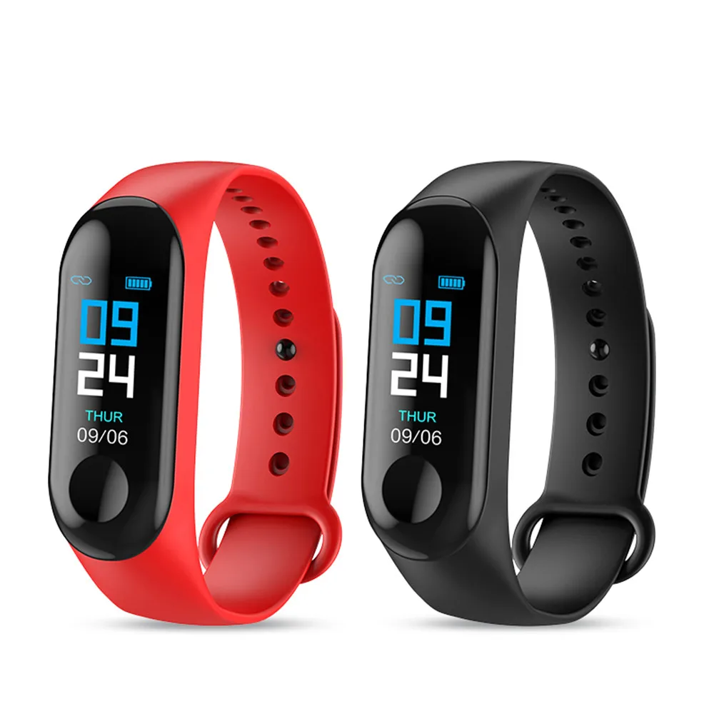 M3 Wrist Smart Band Watch Monitor Smart Bracelet Health Bracelet Activity Tracker Smart Fitness Band M3, Red/black/blue
M3 Wrist Smart Band Watch Monitor Smart Bracelet Health Bracelet Activity Tracker Smart Fitness Band M3, Red/black/blue