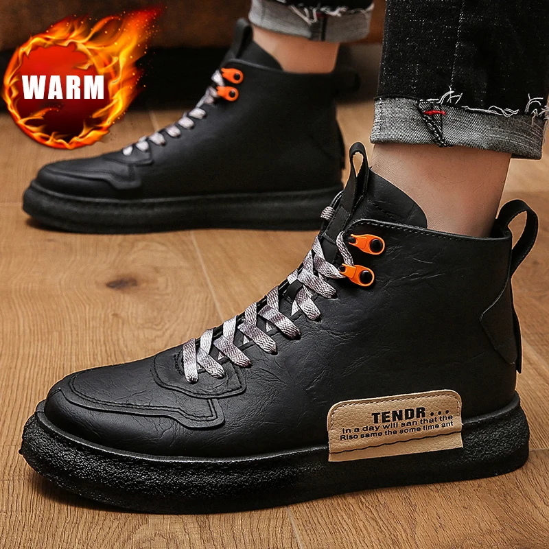 New Products Warm High Top Winter Leather Shoes Outdoor for Man High Quality Leather Boots for Men, Optional
New Products Warm High Top Winter Leather Shoes Outdoor for Man High Quality Leather Boots for Men, Optional