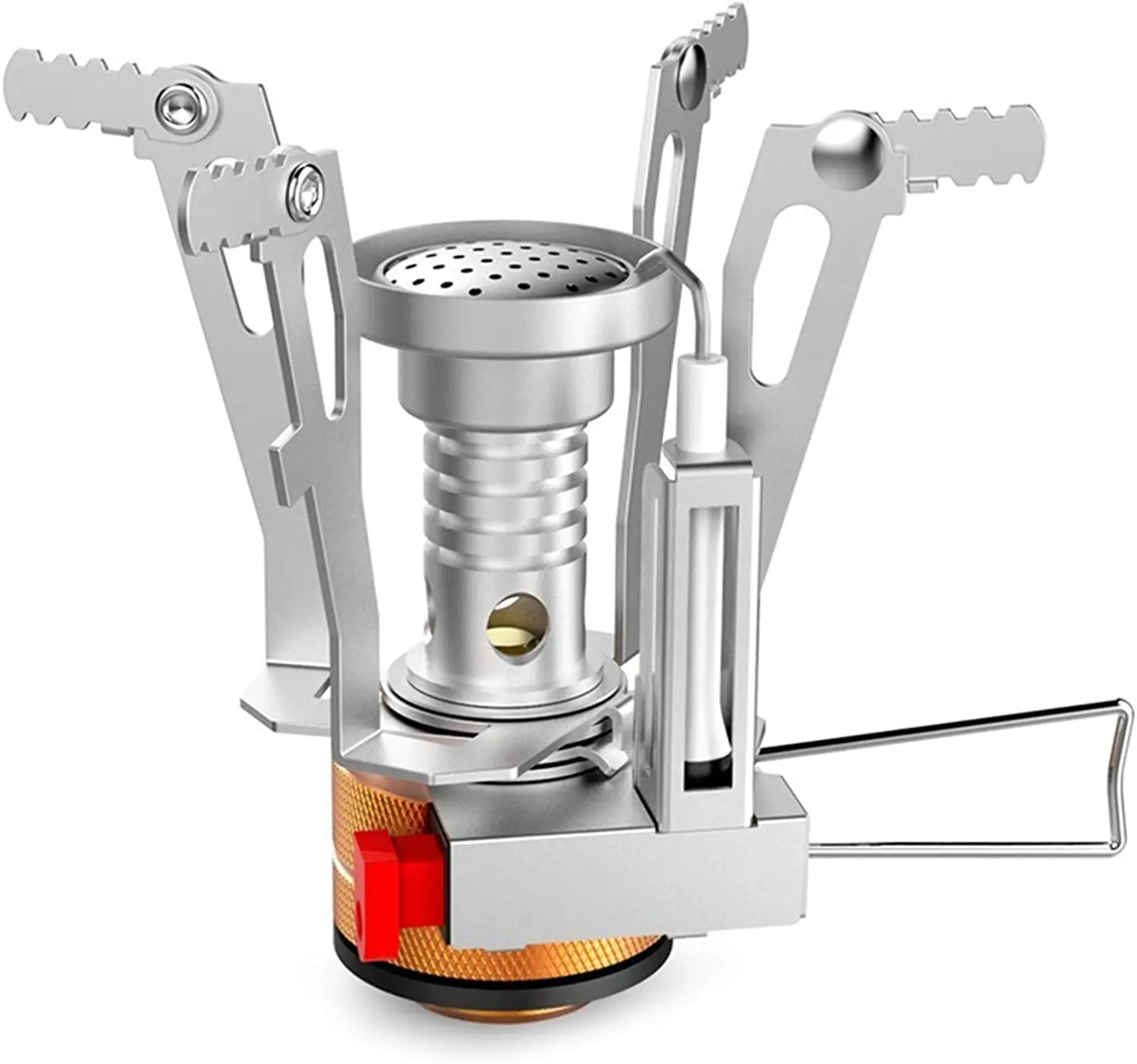 Outdoor Backpacker Cook Stove Camping Portable Gas Mini Stove with Adjustable Fire Design, Black,orange
Outdoor Backpacker Cook Stove Camping Portable Gas Mini Stove with Adjustable Fire Design, Black,orange
