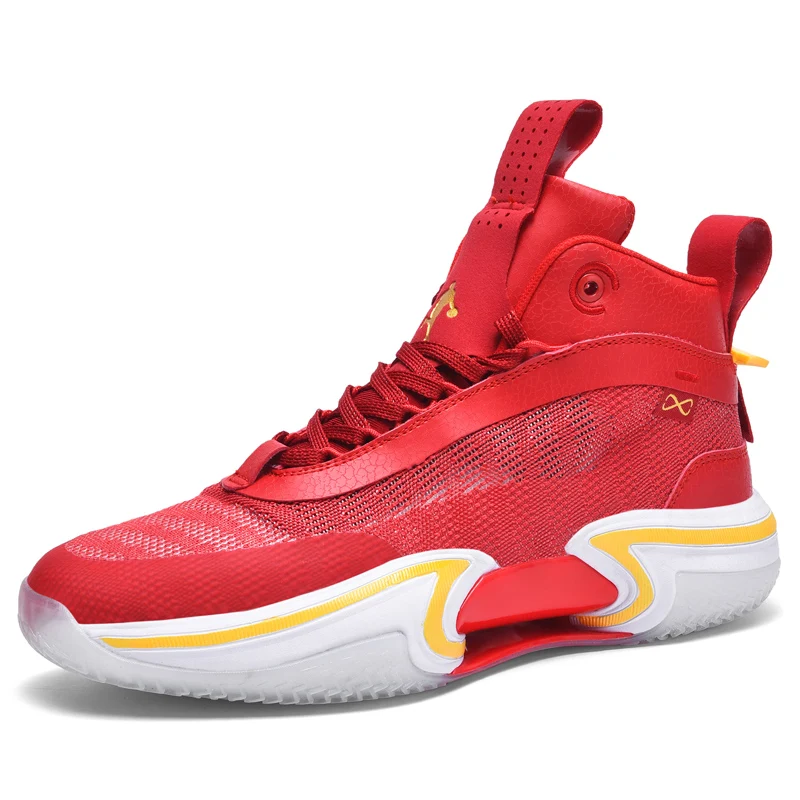 High quality famous brand men's customized logo wholesale running fashion leisure sports shoes high top basketball shoes
High quality famous brand men's customized logo wholesale running fashion leisure sports shoes high top basketball shoes
