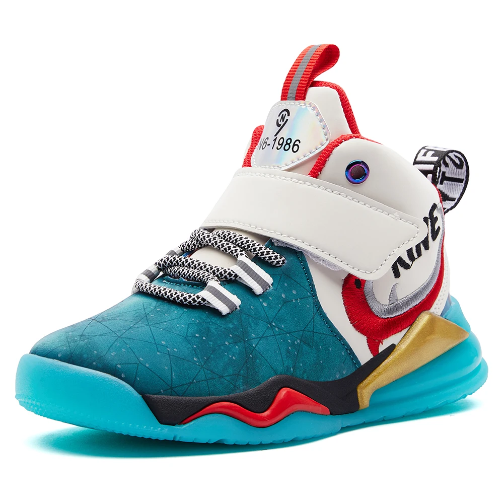 Hobibear Children's Street Boy Basketball Style Kids Shoes for Boys Outdoor School Sport Sneakers Soft Sole Running Shoes
Hobibear Children's Street Boy Basketball Style Kids Shoes for Boys Outdoor School Sport Sneakers Soft Sole Running Shoes