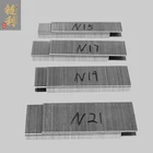 Metric steel flat staple Sofa nail Industrial Metal 8 Series Staple 38mm N838 N17 Staples Fasteners clips staples