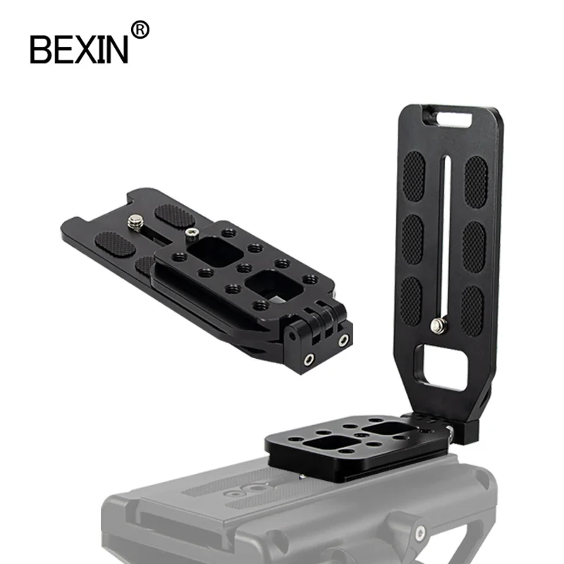BEXIN high quality Camrea Tripod L Bracket Universal L Type BracketL Type Quick Release Plate for dslr camera, Black
BEXIN high quality Camrea Tripod L Bracket Universal L Type BracketL Type Quick Release Plate for dslr camera, Black