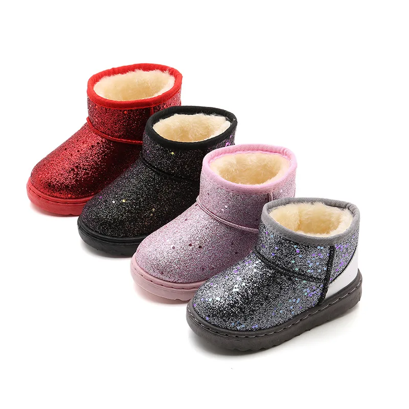 New Kids Snow Boots Boys Girl's Warm Plush Comfortable Sequin Waterpoof Outdoor Winter Boots kids
New Kids Snow Boots Boys Girl's Warm Plush Comfortable Sequin Waterpoof Outdoor Winter Boots kids