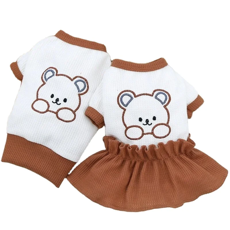 Pet Clothes Bottoming Shirts Couples Cat Skirts T-Shirts Bear Supplies Teddy Dogs Medium Dogs clothes
Pet Clothes Bottoming Shirts Couples Cat Skirts T-Shirts Bear Supplies Teddy Dogs Medium Dogs clothes