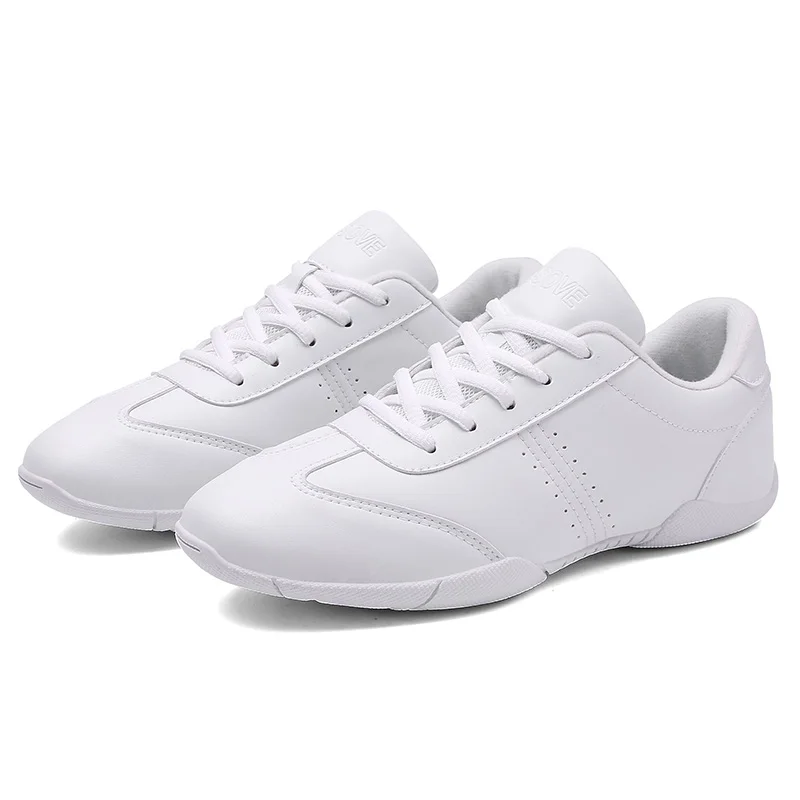 2021 Custom Logo Wholesale Dancing Shoes Sneakers White Cheerleading shoes Gymnastic Aerobic Shoes For Girls
2021 Custom Logo Wholesale Dancing Shoes Sneakers White Cheerleading shoes Gymnastic Aerobic Shoes For Girls
