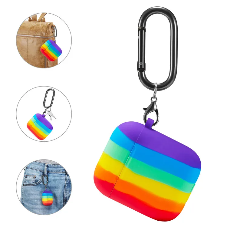 2020 new design air 3 pro colorful earbuds protective cover rainbow soft silicone case for airpods pro cases
2020 new design air 3 pro colorful earbuds protective cover rainbow soft silicone case for airpods pro cases