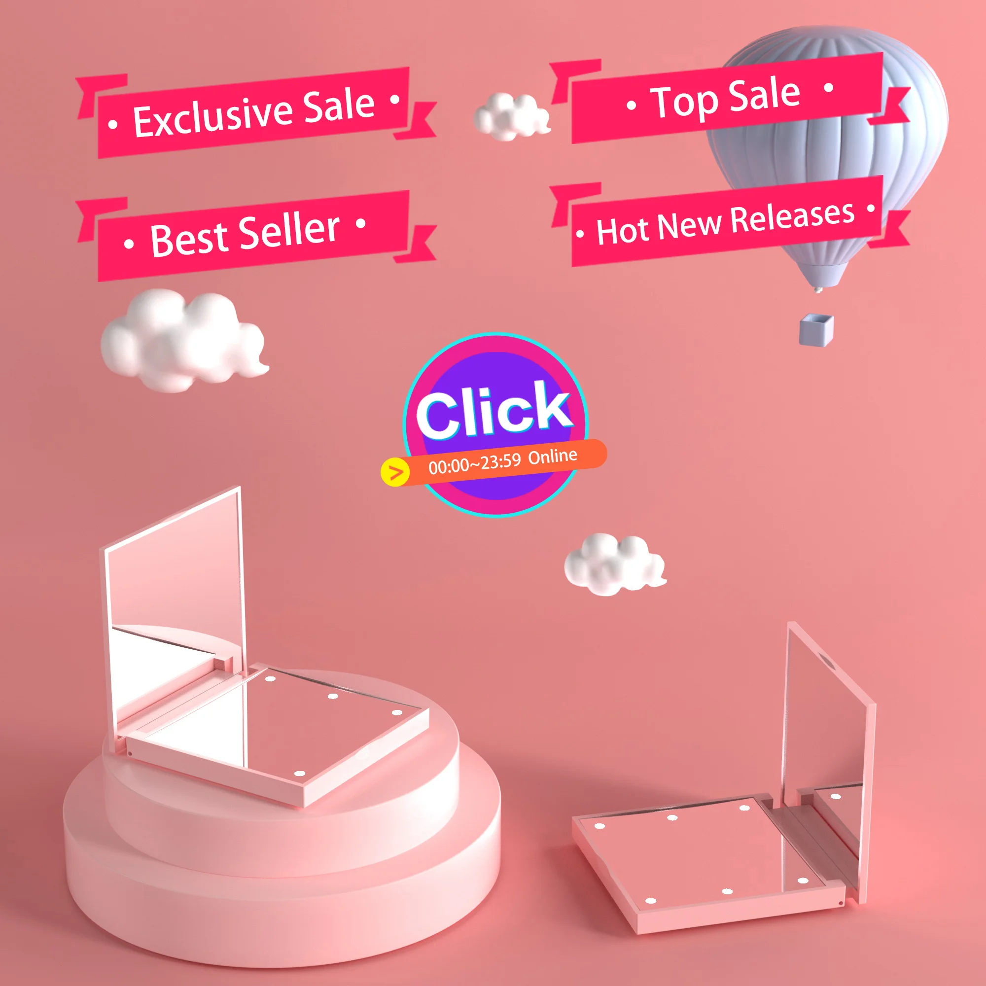 10% Off Wholesale Special price Pocket Personalized Private Label LED Custom Square Compact Makeup Mirror Best Makeup Suppliers, Black/pink/customized
10% Off Wholesale Special price Pocket Personalized Private Label LED Custom Square Compact Makeup Mirror Best Makeup Suppliers, Black/pink/customized