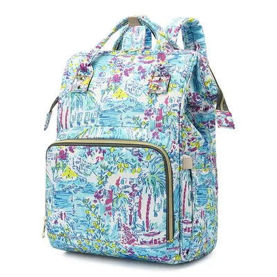 Large capacity multi-functional multi-color fashion mommy backpack, Printed design
Large capacity multi-functional multi-color fashion mommy backpack, Printed design