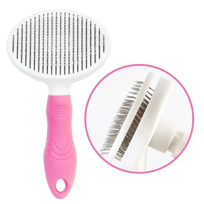 New hair removal pet brushes with stainless steel pin beauty styling pet cleaning supplies automatic remover pet comb
New hair removal pet brushes with stainless steel pin beauty styling pet cleaning supplies automatic remover pet comb